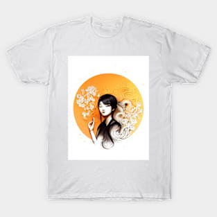 gold girl T-Shirt